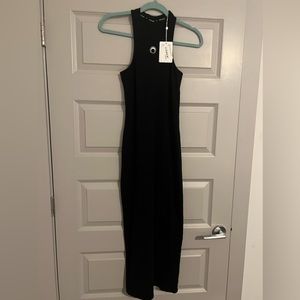 Marine-Serre black maxi dress